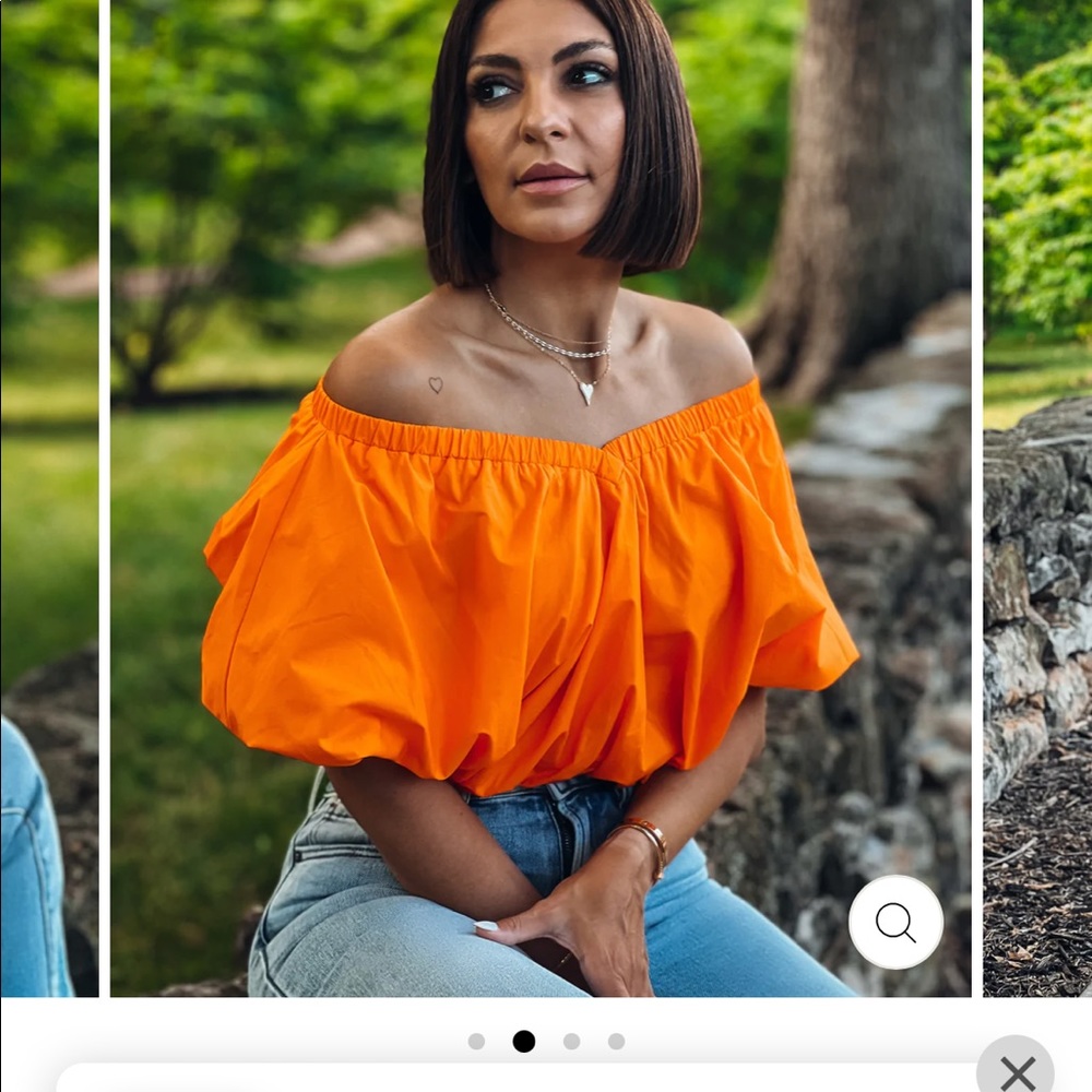 Off the shoulder top